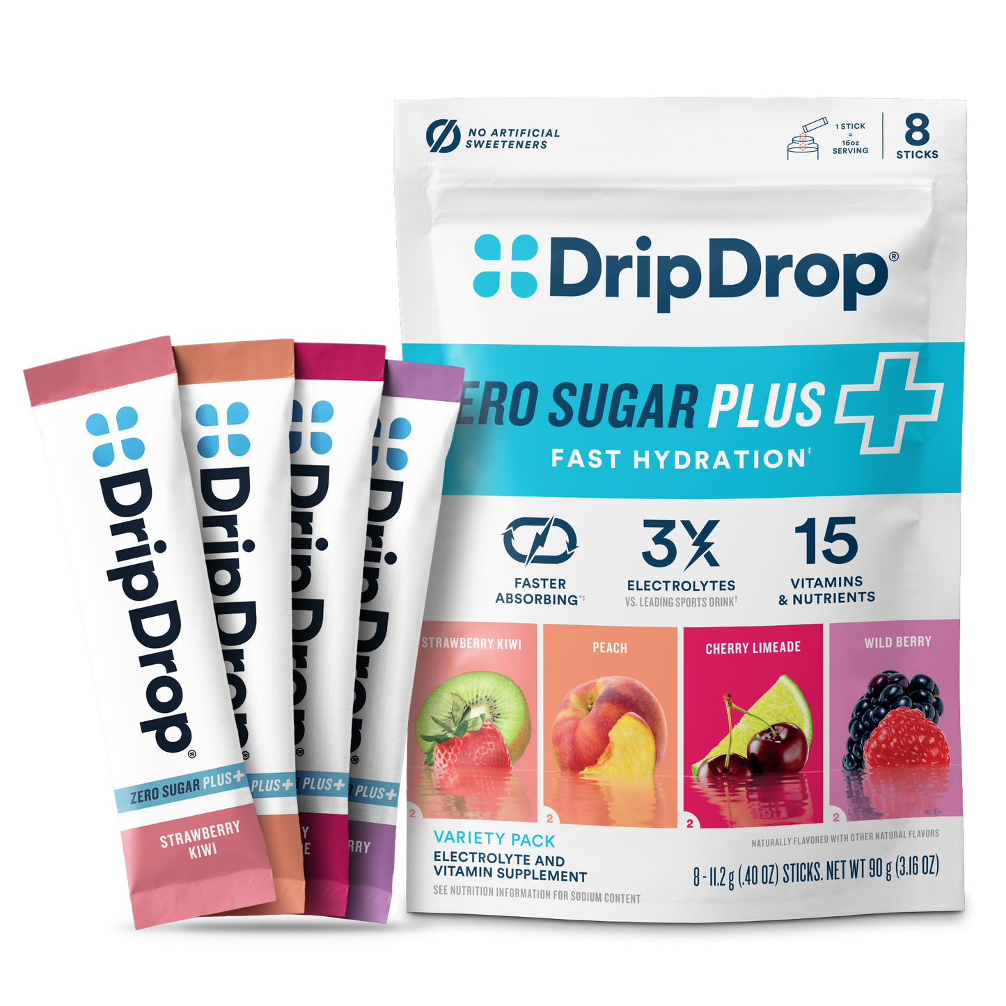 dripdrop-zero-sugar-plus-strawberry-kiwi-peach-cherry-limeade-wild-berry-16-oz-sticks-8-count-i0 Pouch_8ct_Front16ozSticks_VSPlus_Variety_B.png
