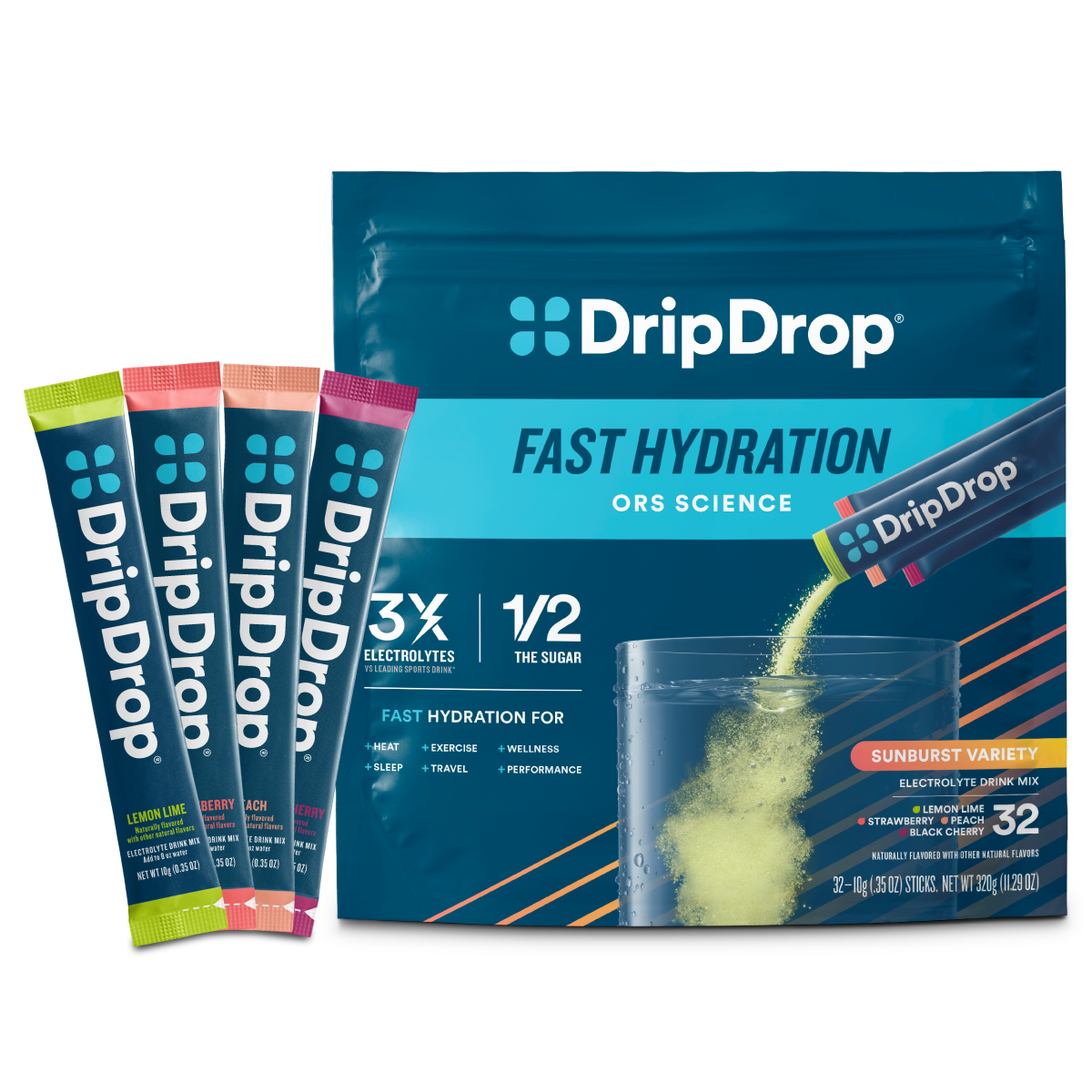 dripdrop-sunburst-variety-pack-electrolyte-powder-8-oz-sticks-32-count-a3 Sunburst_Variety_-_32ct_-_Transparent.png